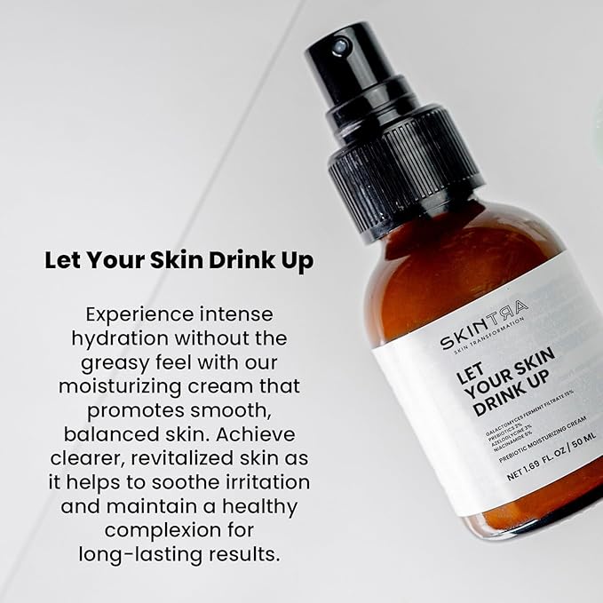 Prebiotic Nourishing Cream - Intense Regeneration & Hydration - Microbiome Balancing Formula – Reusable Packaging – Supports Forest Restoration – 50 ml/Net 1.69 Fl. Oz