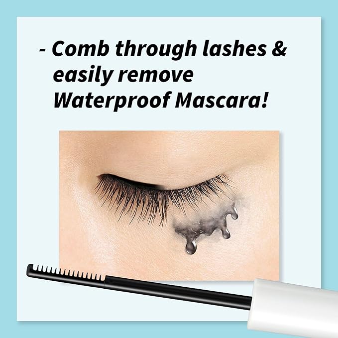 HEROINE MAKE by KISSME Mascara Remover for Waterproof Mascara, Fast-Acting Remover for Waterproof Eye Makeup, Lash-Conditioning & Gentle Non-Irritating Formula for Sensitive Eyelids from Japan 2 EA
