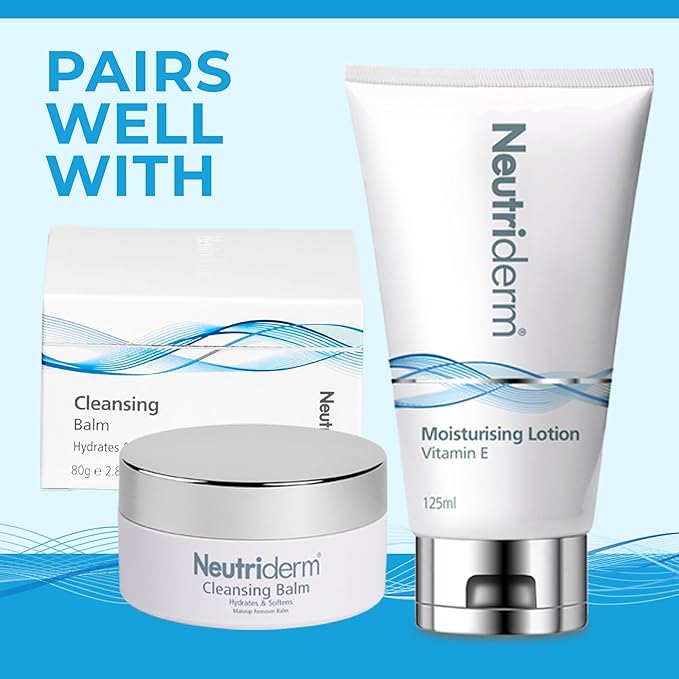 NEUTRIDERM Foaming Face Wash, Gentle Foaming Facial Cleanser with Niacinamide, Vitamin C & Panthenol, Hydrating Foam Cleanser for Double Cleanse, Makeup Remover, 150ml / 5 fl oz