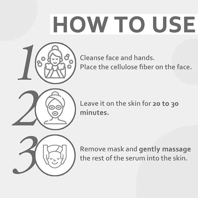 Mask, Moisturizing, Hydrating, Skin-lightening,10 Sheets (Lightening Mask)