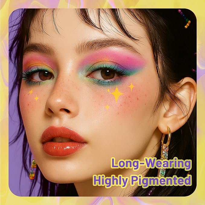 UCANBE 30 Colors Eyeshadow Makeup Palette – MACARON & Deep Neutral Tones – Matte Glitter Finishes – Highly Pigmented, Long-Lasting Eye Shadow Pallet for Daily Use, Cosplay, Festival, Party