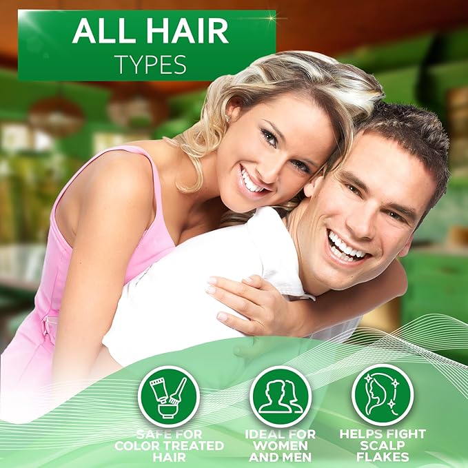 Tea Tree Oil Hair Mask - Deep Conditioner Treatment for All Hair Types - Intense Hydration Care and Protein Moisture Repair for Women and Men.