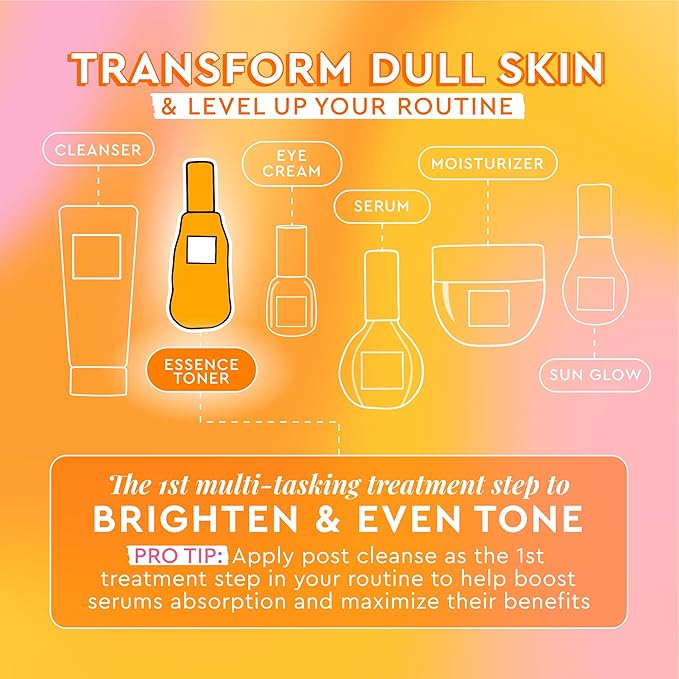 Glow Recipe Cloudberry Brightening Toner + Essence Skincare - CoQ10 Face Toner to Strengthen Skin Barrier + Hydrating Rice Water, Vitamin C, E & 5% Glycerin to Soften & Even Skin Tone (75ml)