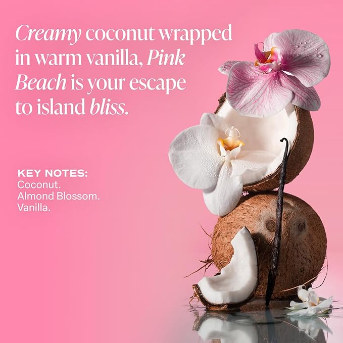 Saltair Serum Deodorant Pink Beach 2 Pack. 5% AHA Formula. Lactic Acid and Mandelic Acid Deodorant. Aluminum Free Odor Control for Women and Men. Travel Essentials, 2x 1.7oz Roll On