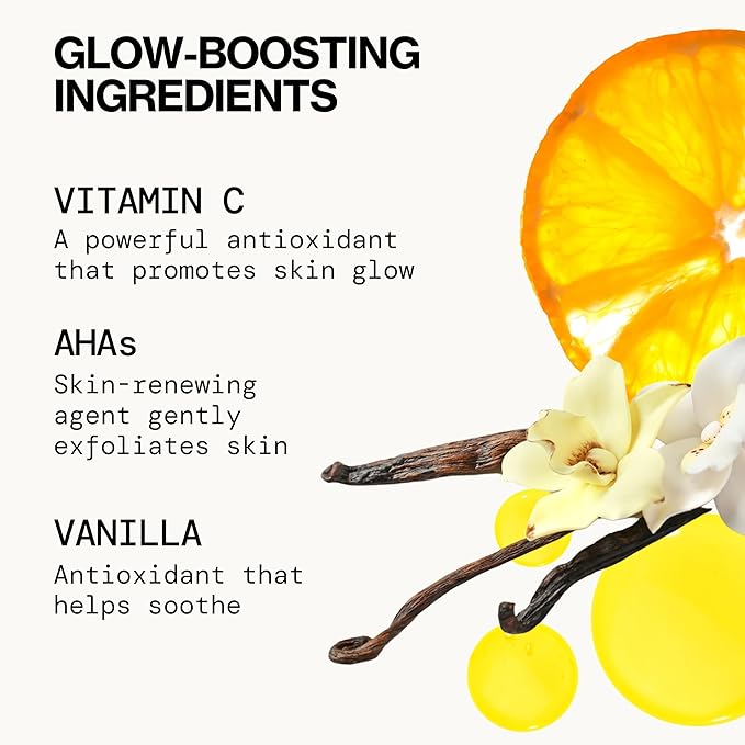 Pacifica Glow Baby Brightening Facial Cleanser 5oz – Vitamin C & Glycolic Acid (AHA) Face Wash for Radiance – Daily Cleanser for Anti-Aging Exfoliating for Smooth, Even Glowing Skin Vegan Clean Beauty