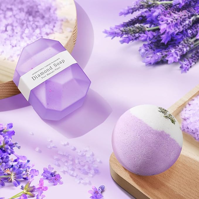 Happy Birthday Gifts for Women Self Care Gift, Relaxing Care Package Get Well Soon Spa Gift Basket with Luxury Blanket, Mothers Day, Brithday Gifts for Mom Her Friend Sister Wife