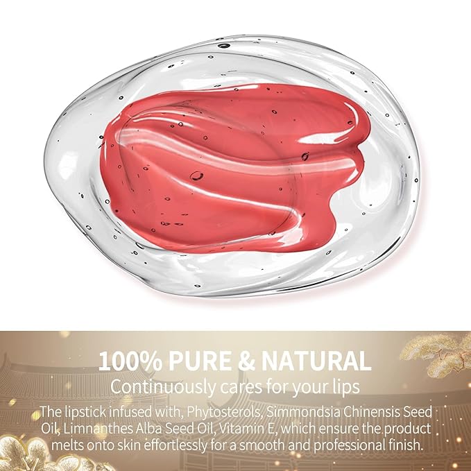 Catkin Moist Lipstick Hydrating High Impact Color Infused with Vitamin E and Avocado Oil Smooth Soft Texture Long Lasting Glow Finish 172