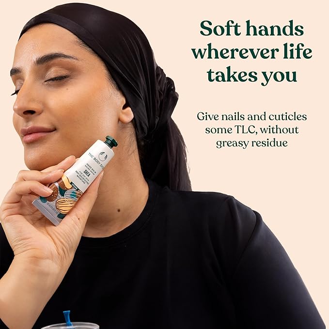 The Body Shop Handcare Collection - 5 Piece Hand Cream Set, Hand Balm Gift Set for Dry Skin, Vegan