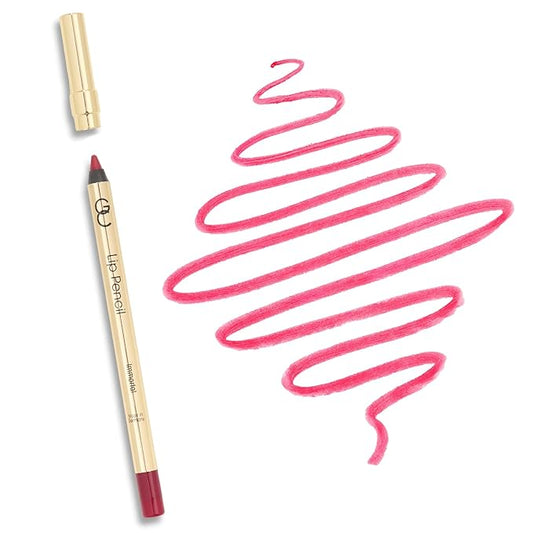 Gerard Cosmetics Lip Pencil (Immortal), Ultra Pigmented Matte Red Lip Liner, Long Lasting, Hydrating Creamy Formula, Cruelty Free