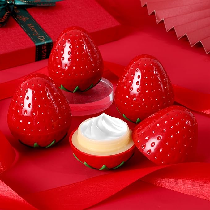 6 Pack Hand Cream Gifts Set For Women, Small Gifts for Women, Hand Lotion for Dry Cracked Hands, Thank You Gifts, Teacher Appreciation Gifts and Birthday Gifts, 1.06 Oz (Strawberry)