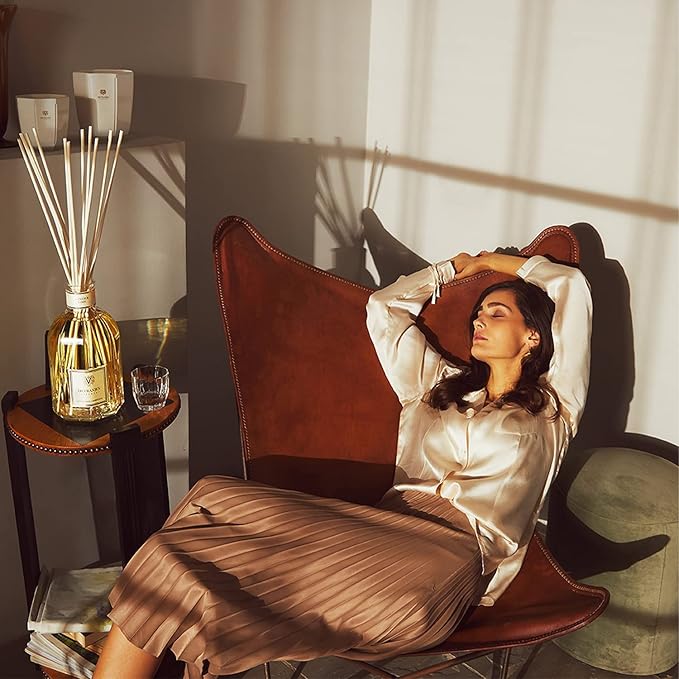 Dr. Vranjes - Ginger Lime 1250 ml Diffuser + Double Pack of White Sticks (3 Pieces Bundle)- Luxury Home Fragrance, Made in Italy, Main Scent: Fruity, Olfactory Pyramid: Lime, Ginger, White Pepper.