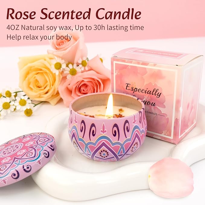 Birthday Gifts for Women, 13pc Valentine Gift Basket for Women Birthday Unique, Spa Basket Care Package Get Well Soon Box for Teen Girls, Sister, Mom, Her Fantasy Box for Mother's Day