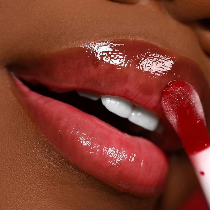 Milani Fruit Fetish Lip Oil with Vitamin E for Instant Hydration, Fruit Extract Infused Lip Treatment and Moisturizing Lip Gloss - Cherry Lime