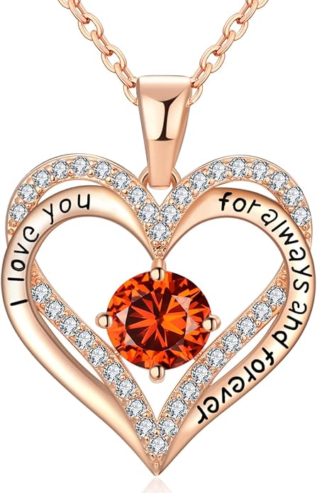18K Rose Gold Necklaces for Women Birthday Gifts for Women Jewelry for Women Birthday Gifts for Wife Girlfriend Daughter Wife Birthday Gifts for Anniversary Mothers Day Christmas Valentines Gifts