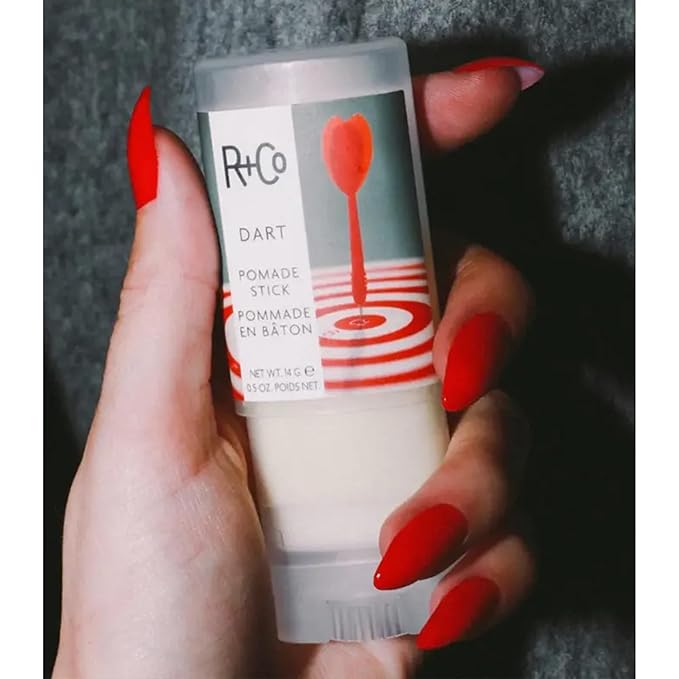 R+Co Dart Pomade Stick | Tame Flyaways, Sculpt and Polish | Long Lasting Texture and Shapes | Vegan + No Parabens | 2 Pack