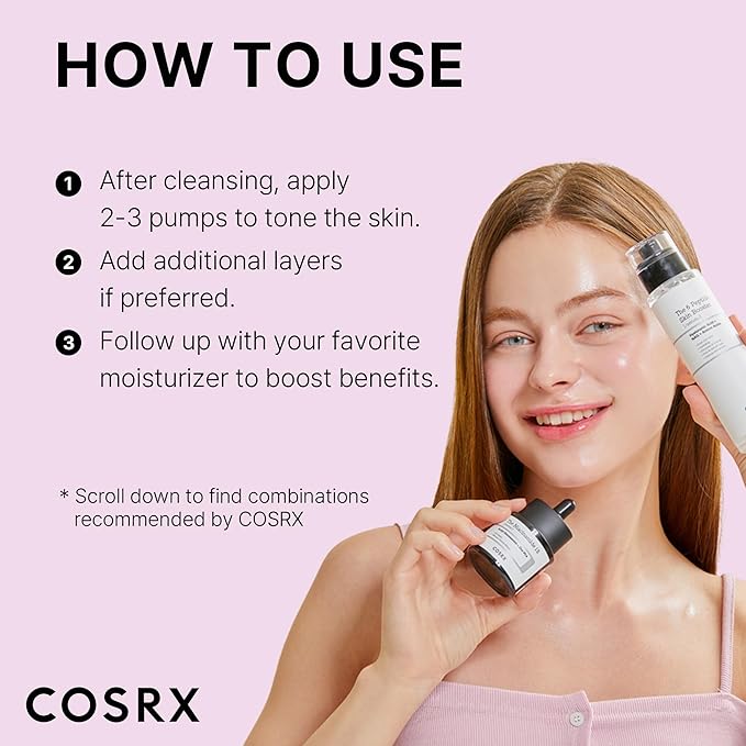 COSRX 6X Peptide Collagen Booster Toner Serum with Copper Peptides, Niacinamide & Hyaluronic Acid Skin Renewal Boosting Facial Essence for All Skin Types, Korean Skin Care, 150mL/5.07 Fl.Oz