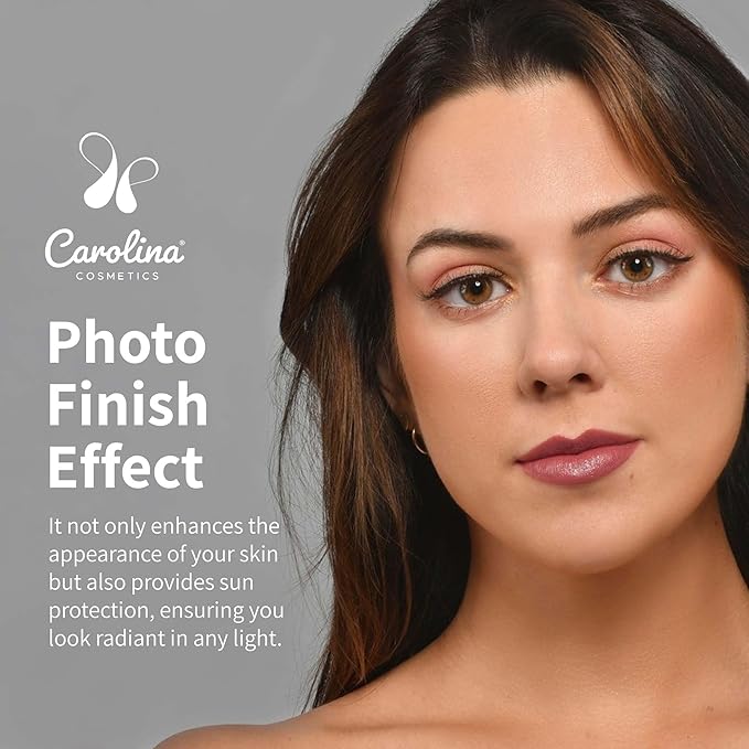 Plant-Based Foundation in Palm Shade - Hydrating, Pore-Minimizing & Buildable Coverage - Vegan, Non-GMO, Gluten-Free, Paraben-Free- Sun Protection - 1Fl Oz