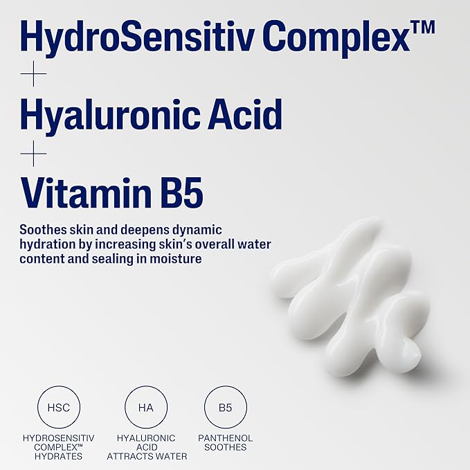 CETAPHIL Deep Hydration Refreshing Eye Serum, 0.5 fl oz, 48Hr Hydrating Under Eye Cream to Reduce the Appearance of Dark Circles, With Hyaluronic Acid, Vitamin E & B5 (Packaging May Vary)