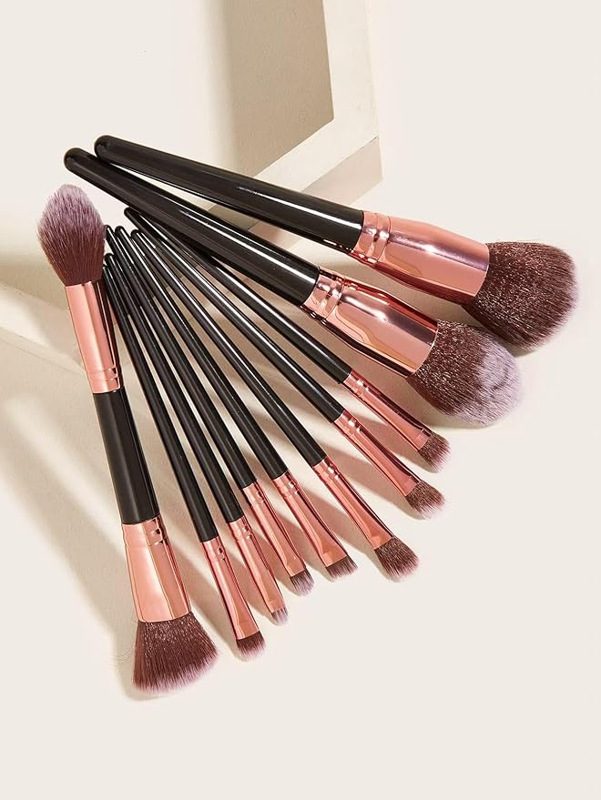 Makeup Brush 15Pcs Eye And Face Professional Makeup Brush Set, makeup brushes with lash comb, Makeup Brushes soft makeup brushes set, Eye Shadow Brush With Storage Bag and 5 beauty eggs
