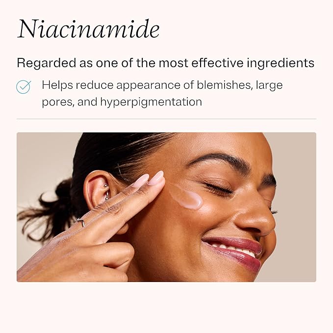 MDacne Facial Moisturizer with Niacinamide 2% - Oil-Free Active Daily Treatment Cream to Reduce Under-Eye, Dark Circles & Wrinkles - Soothing & Moisturizing 1 oz (Pack of 1)