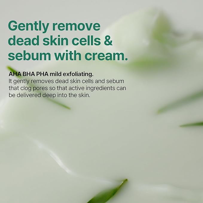 SOME BY MI AHA BHA PHA 30 Days Miracle Cream - 2.02oz, 60ml - Mild Exfoliating Salicylic Acid & Centella Face Moisturizer for All Skin Types - Daily Soothing & Clarifying Face Cream - Korean Skin Care