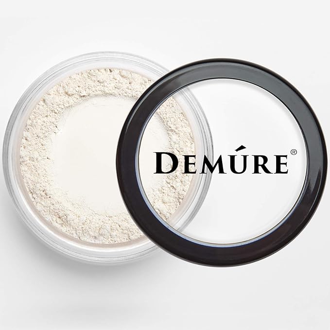 Demure Mineral Make Up (Eggshell) Eye Shadow, Matte Eyeshadow, Loose Powder, Eye Makeup, Professional Makeup