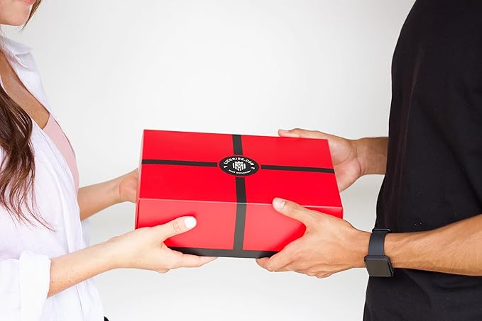 Licorice.com Gourmet Assorted Red Licorice Gift Set – Australian Red, Strawberry Spirali, Strawberry Pillows | Great Gift Idea for Holidays and Birthdays | Pack of 3