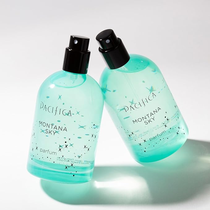 Pacifica Montana Sky Spray Perfume – Clean Vegan Fragrance for Women with Cedarwood & Sage – Grounding Earthy Woodsy Scent w/Cedarwood, Black Pepper, Sage, Cruelty-Free & Long-Lasting, 2 fl oz