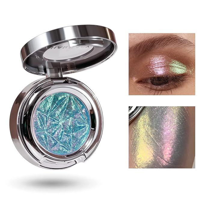 CHARMACY Duochrome Eyeshadow, Insane Shifters Chameleon Eyeshadow, Creates High-Impact, Metallic Eye Looks, 100% Vegan and Cruelty Free (Chameleon-#807, 0.06 Ounce (Pack of 1))