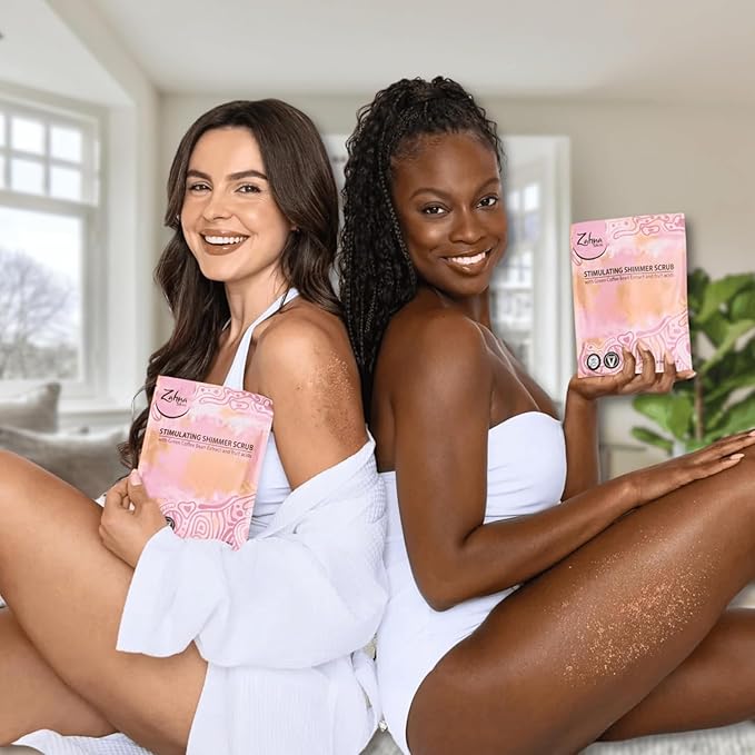 Pink Himalayan Exfoliating Body Scrub for Women – 100% Organic & Vegan, Salt Scrub Exfoliator for All Skin Types, Natural Body Exfoliating Scrub for Shower & Bath, Pink Salt Body Scrub