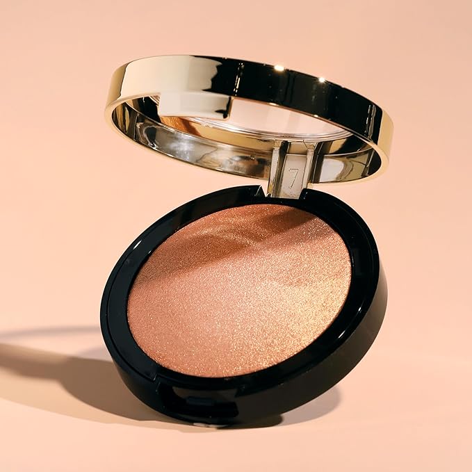 Milani Highlighter Makeup - Baked Contour Powder & Face Highligher, Made in Italy - Bronze Splendore