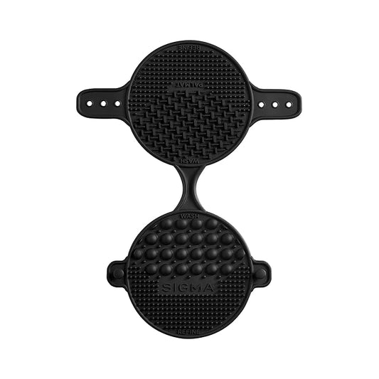Sigma Beauty - Palmat® - Makeup Brush Cleaner - Perfect for Travel and On the Go - Palm Sized - Black