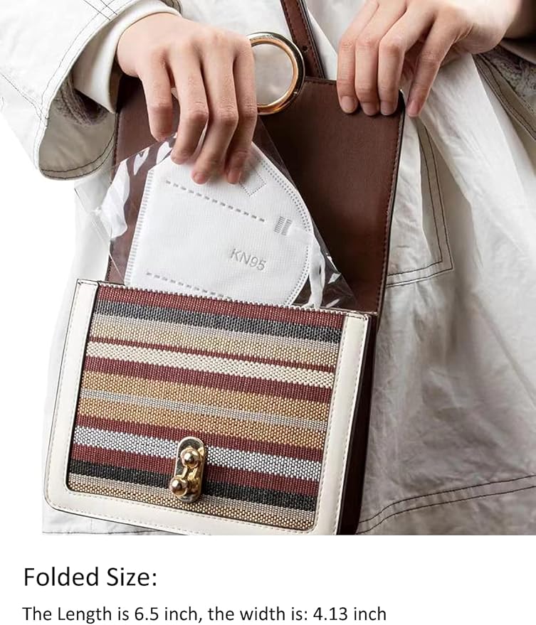 HUHETA KN95 Mask, 5 Ply Protective Dispoasable Masks Filter Efficiency≥95%