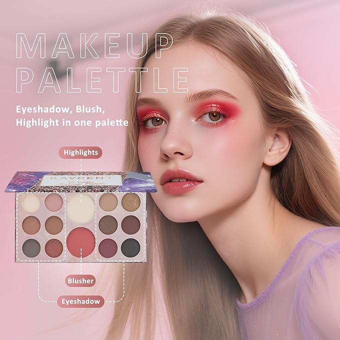 Makeup Kit for Women full Kit Makeup Set for Teens Makeup Kits for Teen Girls Teenagers Eyeshadow Palette Makeup Gift Set for Teens Women
