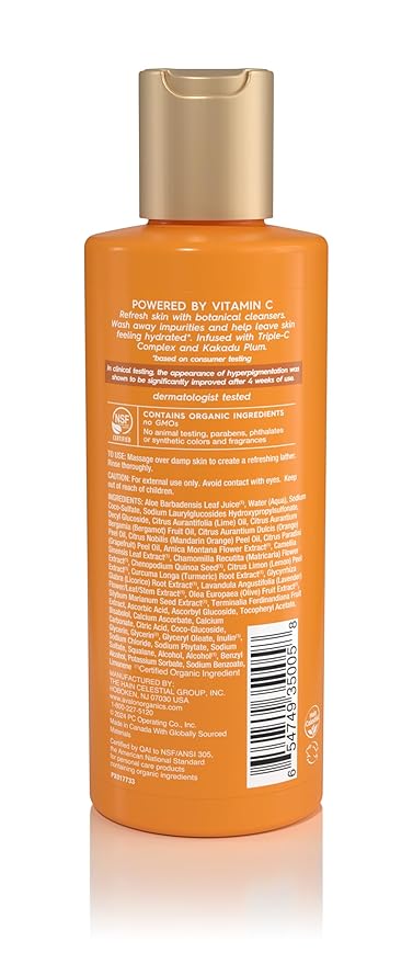 Avalon Organics Cleansing Gel with Vitamin C, 6 Oz