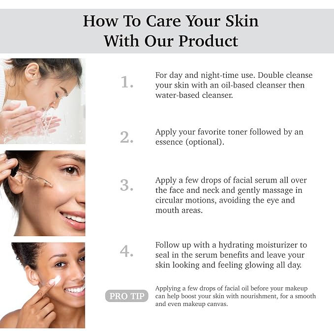 Niacinamide Facial Serums 30ml - Correcting - Refines Enlarged Pores tighten skin and Reduces Dark Spots Made in USA Natural PURIFECT