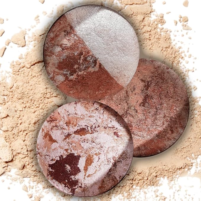 Best Baked Palette, Pink Butter Cream, rock, Sunstone Terracotta, and 7 color Eyeshadows - Travel-Friendly, Multi-Use Powder for Eye, Long-lasting Wear, Travel Makeup with Mirror Cruelty Free