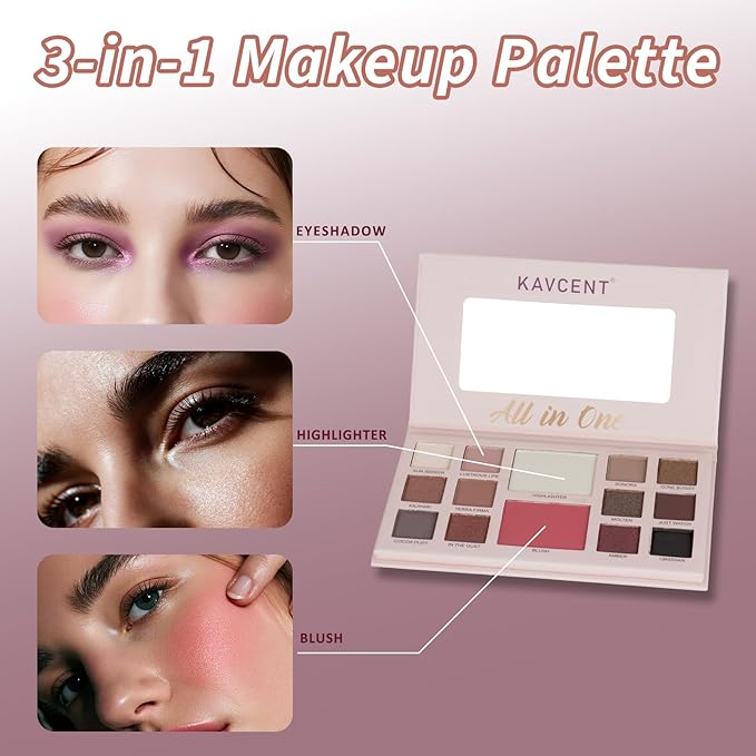 Makeup Set for Teens Makeup Kit for Teens Women full Kit Makeup Kits for Teenagers Makeup Gift Set for Teen Girls Women Christmas