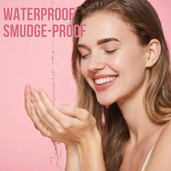 Eyebrow Pen - Microblading eyebrow pencil with Micro-Fork Tip & Precision Tip for Natural Brows, Eyebrow Pencils for Women, Dual-Ended Brow Brush, Waterproof, Light Brown