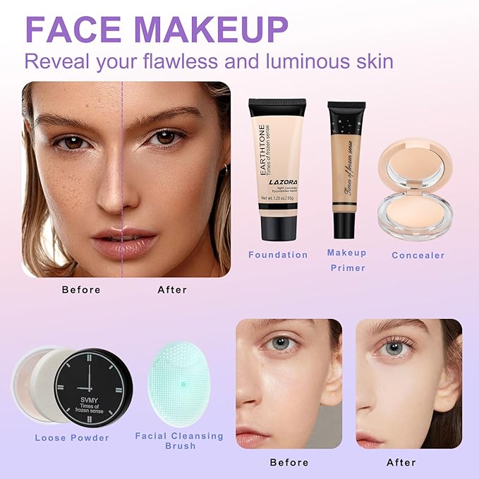 Makeup Kit Makeup Set for Teens & Girls Make Up Sets for Girls 10-12 Makeup Gift Set for Teenagers Makeup kits for Teen Beginner