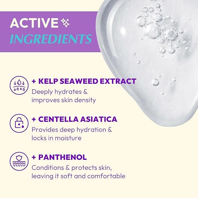 Synergy Mask Pad - Korean Face Toner Pads with Kelp Seaweed Extract, Cica, Panthenol and Ectoin - Calming, Hydrating, Pore Refining - Soft Cotton Pad for Sensitive Skin, 60 Pads