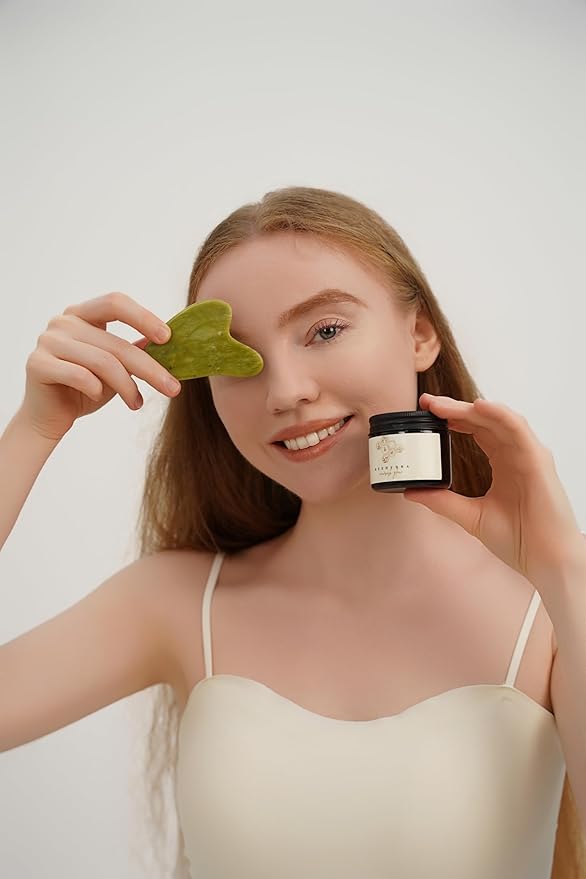 Grass-Fed Beef Tallow Balm & Gua Sha Set – Nourishing Tallow Moisturizer for Face, Body & Hands – Natural Skincare