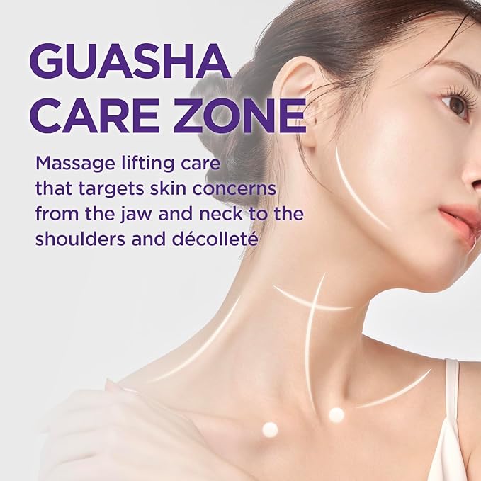 CKD Gua Sha Neck Cream Filltocshot [Refill] - Advanced Anti-Aging Neck Firming Cream with Massage Roller. Visibly Reduces Wrinkles, Lifts & Tightens Sagging Skin, Boosts Elasticity, Korean Skincare.