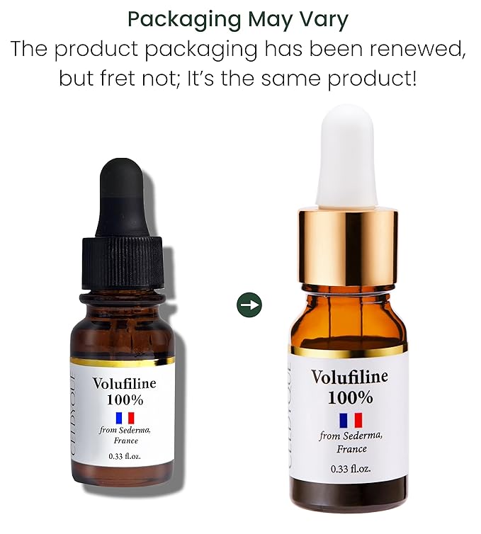 100% Pure Volufiline Concentrate Mix-in Serum - Skin Firming Solution & Clinically Proven | Anti-Wrinkle, Enhances Facial Contours, Boosts Collagen for Sagging Mature Skin Korean Skincare