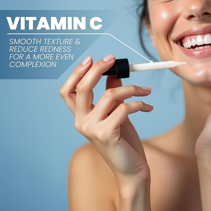 Eva Naturals Radiant Skin Serum Trio – Vitamin C+, Hyaluronic Acid & Azelaic Acid | Anti-Aging & Hydrating Face Serums for Dark Spots, Fine Lines, Acne & Redness