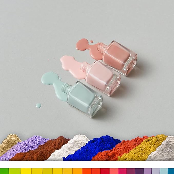 T-MILES 8-color Natural Cosmetics Pigment Set for DIY Eye Shadow Brow Powder Pressed Powder Sunscreen