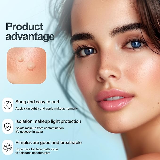 Pimple Patches for Face 5pack,Hydrocolloid Acne Pimple Patches for Covering Zits and Blemishes