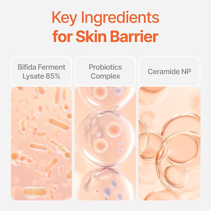 Bifida Barrier Toner, Cuskin Mild Korean Skin Care Toner for Face with Hyaluronic Acid and Ceramide NP for Moisturizing and Hydrating, 200ml (6.76 Fl. Oz.)