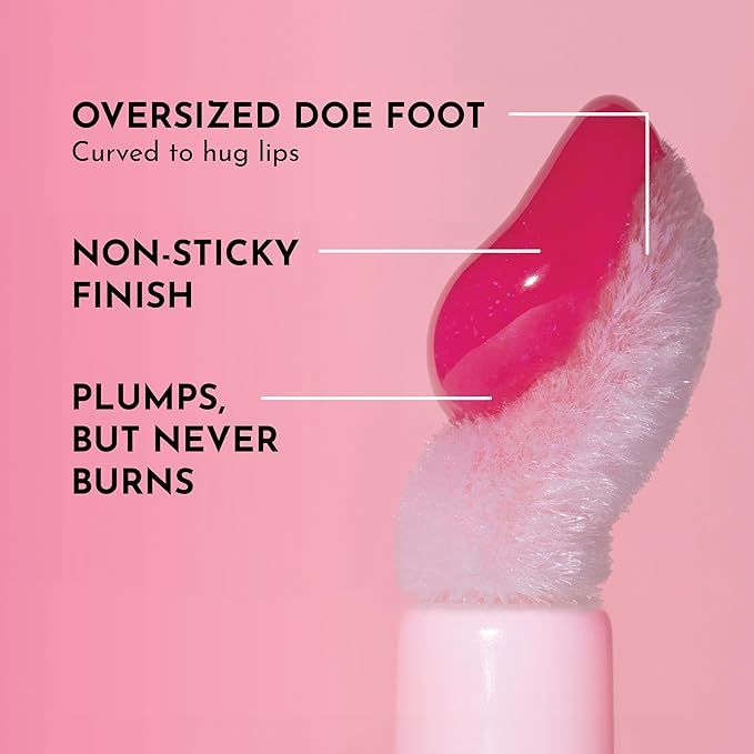 Lawless Women's Forget The Filler Lip Plumper Line Gloss, Juicy Watermelon, Pink, 0.11 Fl Oz (Pack of 1)