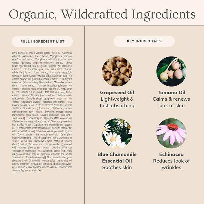 ANNMARIE SKIN CARE Herbal Facial Oil for Normal and Combination Skin